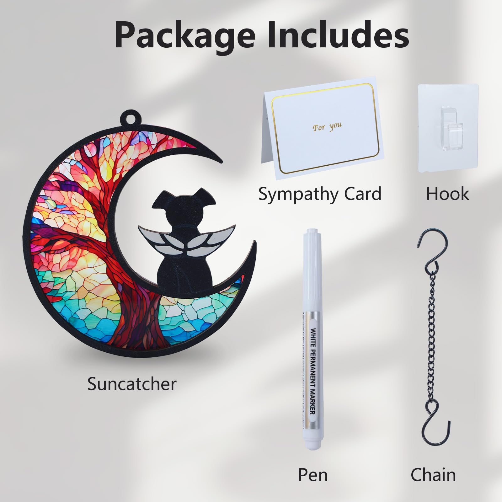 CCiaga suncatcher chain and hook set for easy hanging