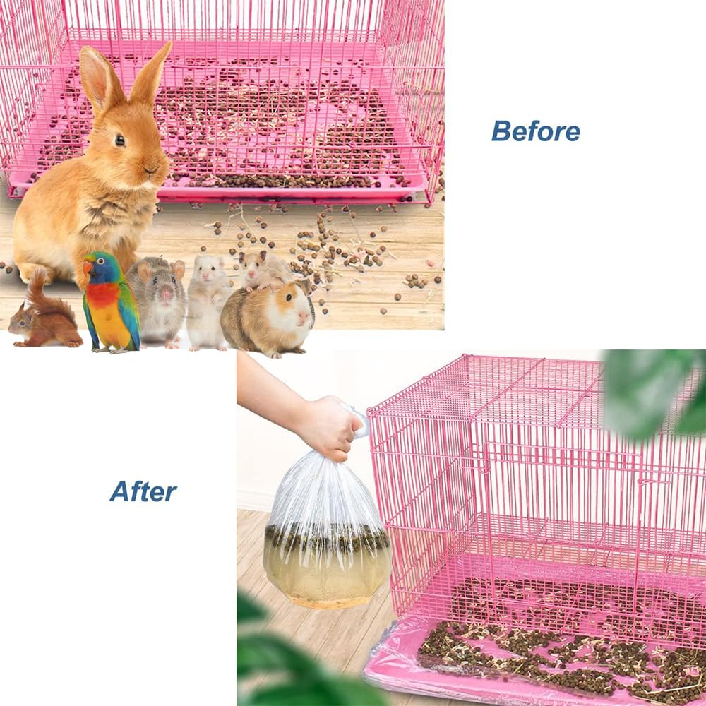 CDFZJC leak-proof liner protects bedding in rabbit and guinea pig cages