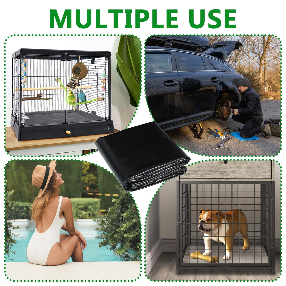 CebraBounze floor protector reduces movement and noise from pets.