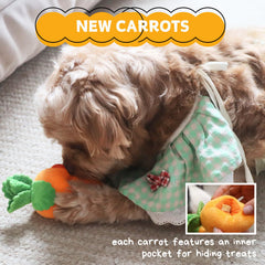 CECE PAW treat pockets carrots hide rewards to boost problem solving