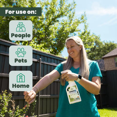 Cedarcide Tickshield use on pets over 20 lbs to deter bugs