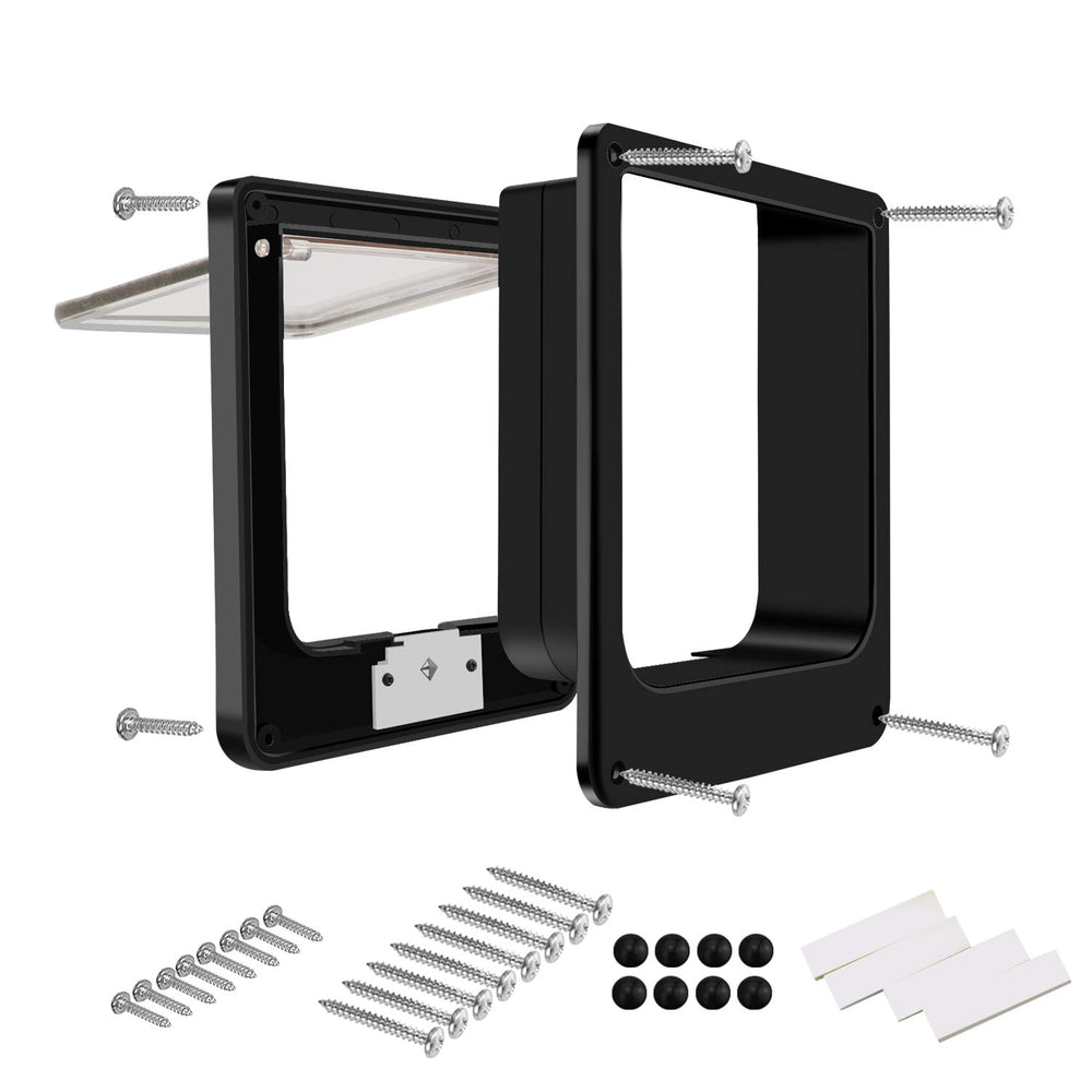 CEESC interior/exterior door compatibility for versatile pet access