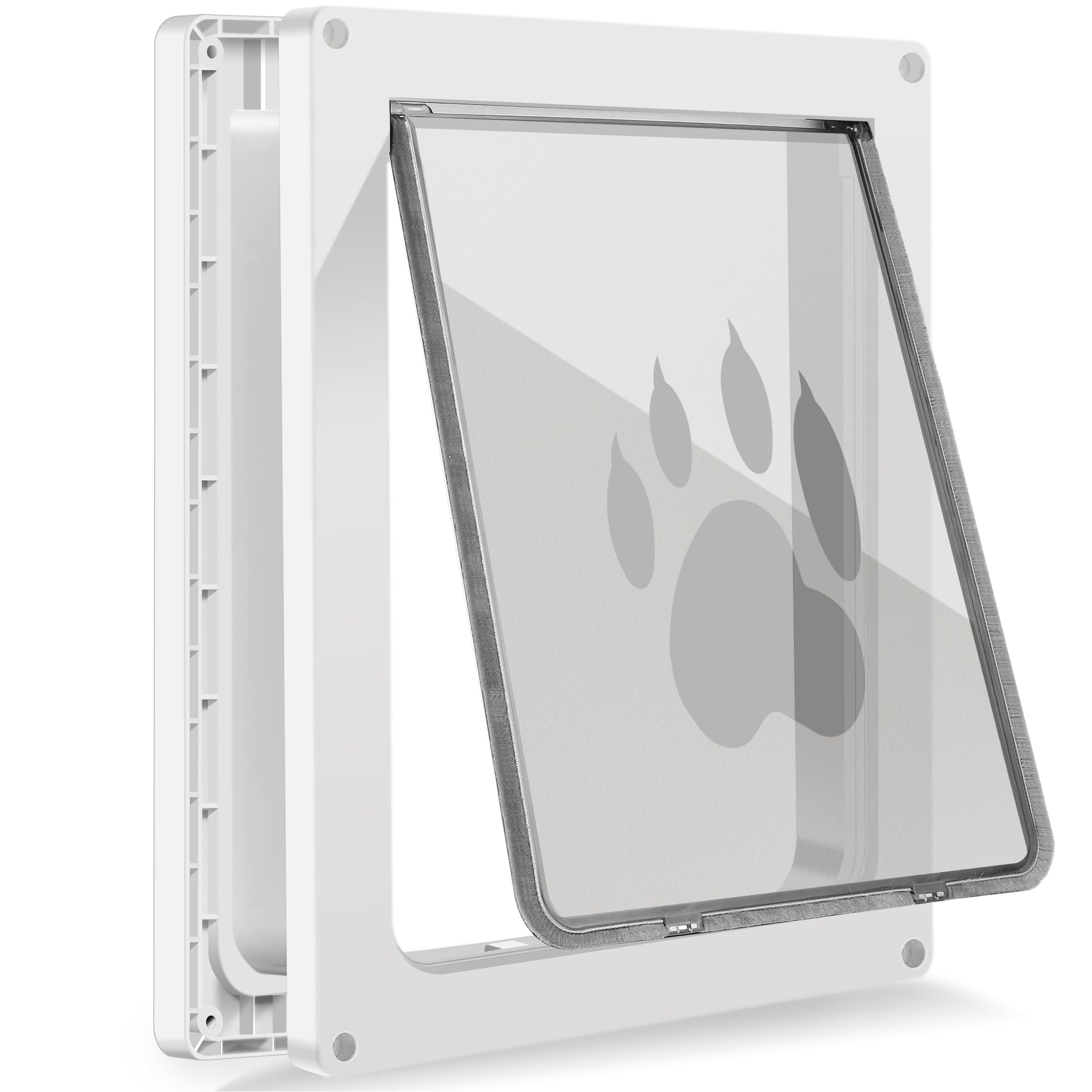 CEESC dog door weatherproof panel for year-round access.