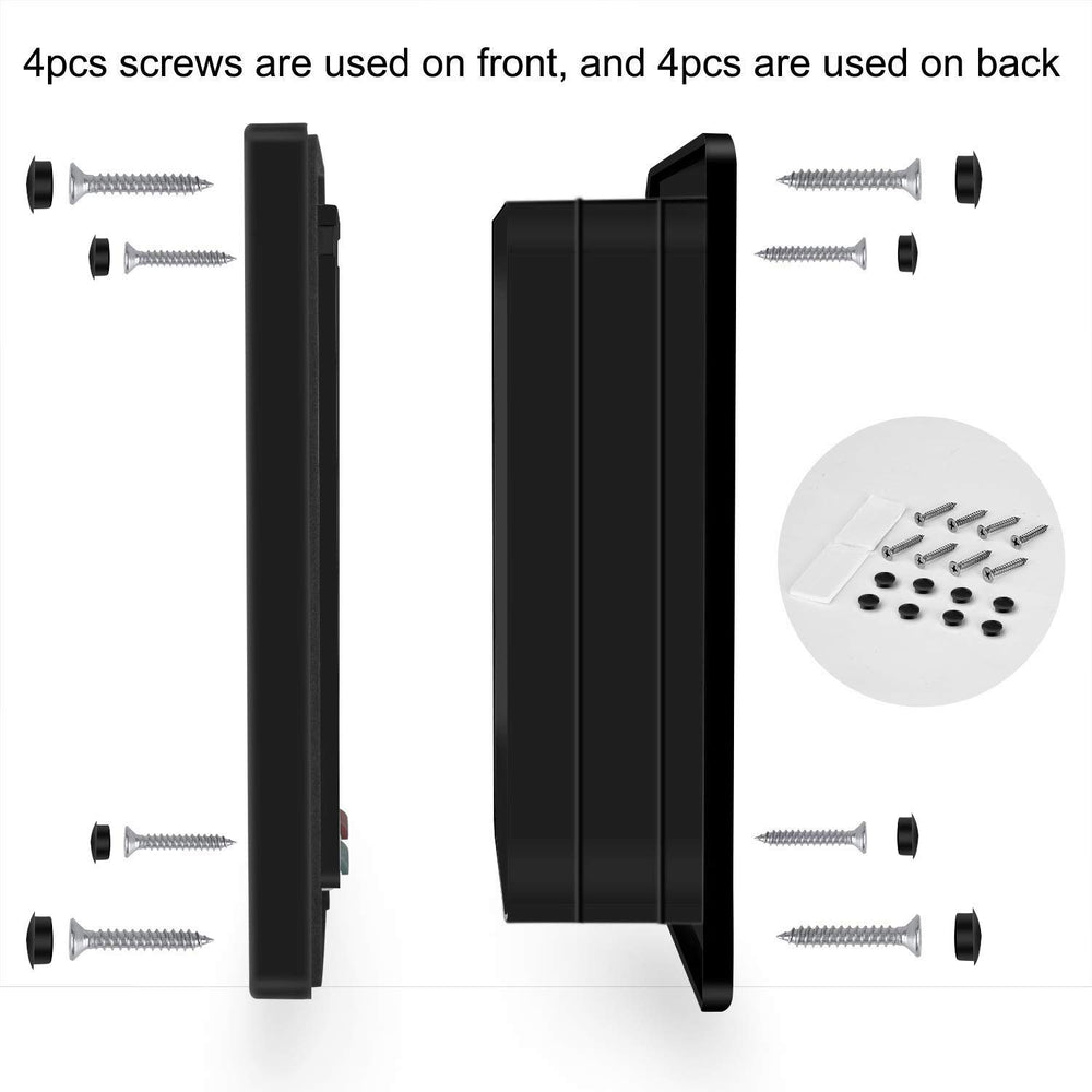 CEESC extra large cat door flap detail highlighting quiet closing and brush seal