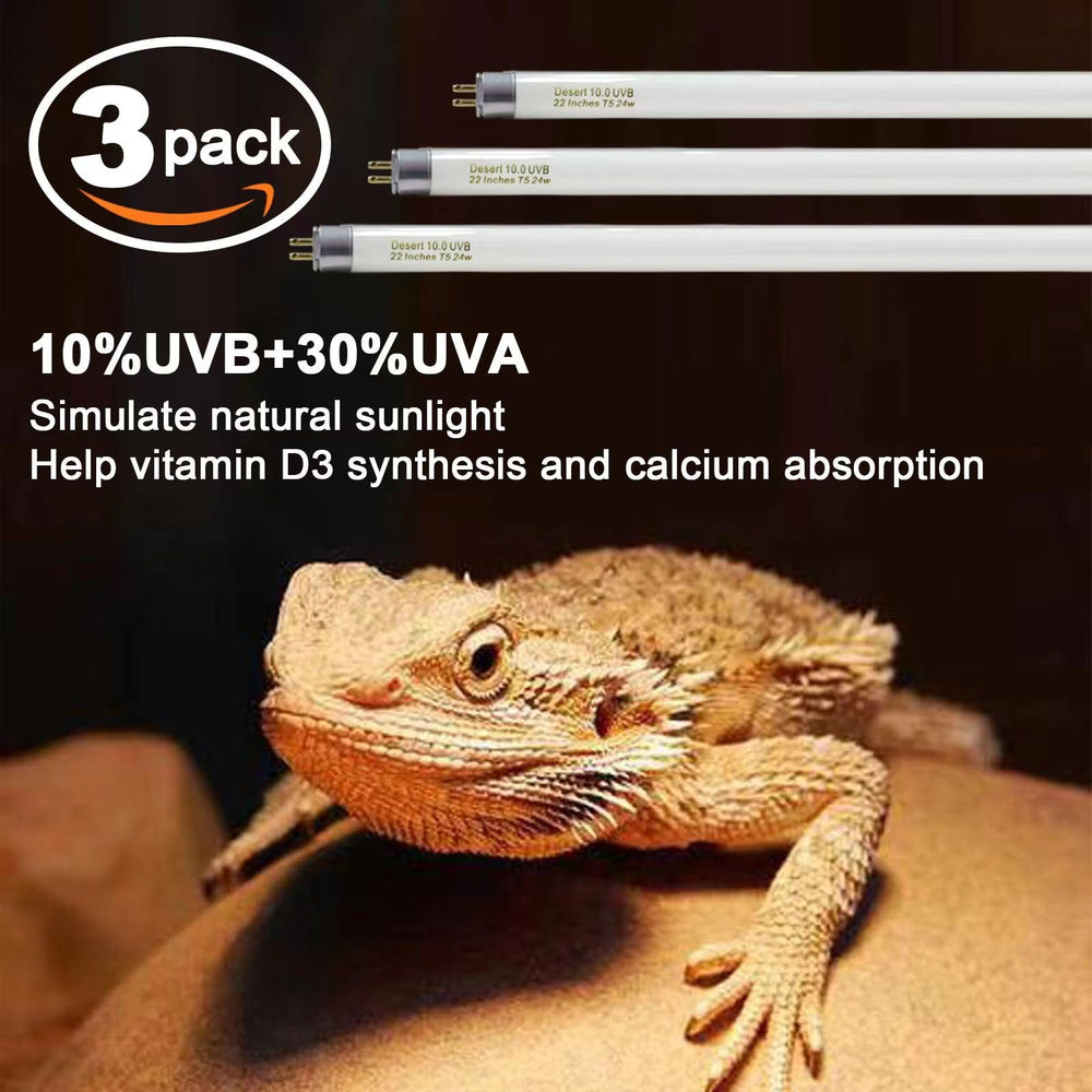Celiwace T5 UVB 24W 22in bulb supporting vitamin D3 and calcium