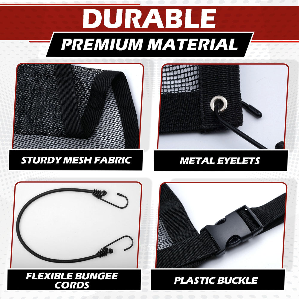 CEMZENFIX universal-fit hooks-bungee shows tool-free installation and versatile vehicle anchoring.
