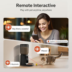Centvicam two-way audio lets you talk to your pet remotely