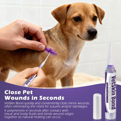 Ceoighe fast-bond pet wound seal for minor injuries.