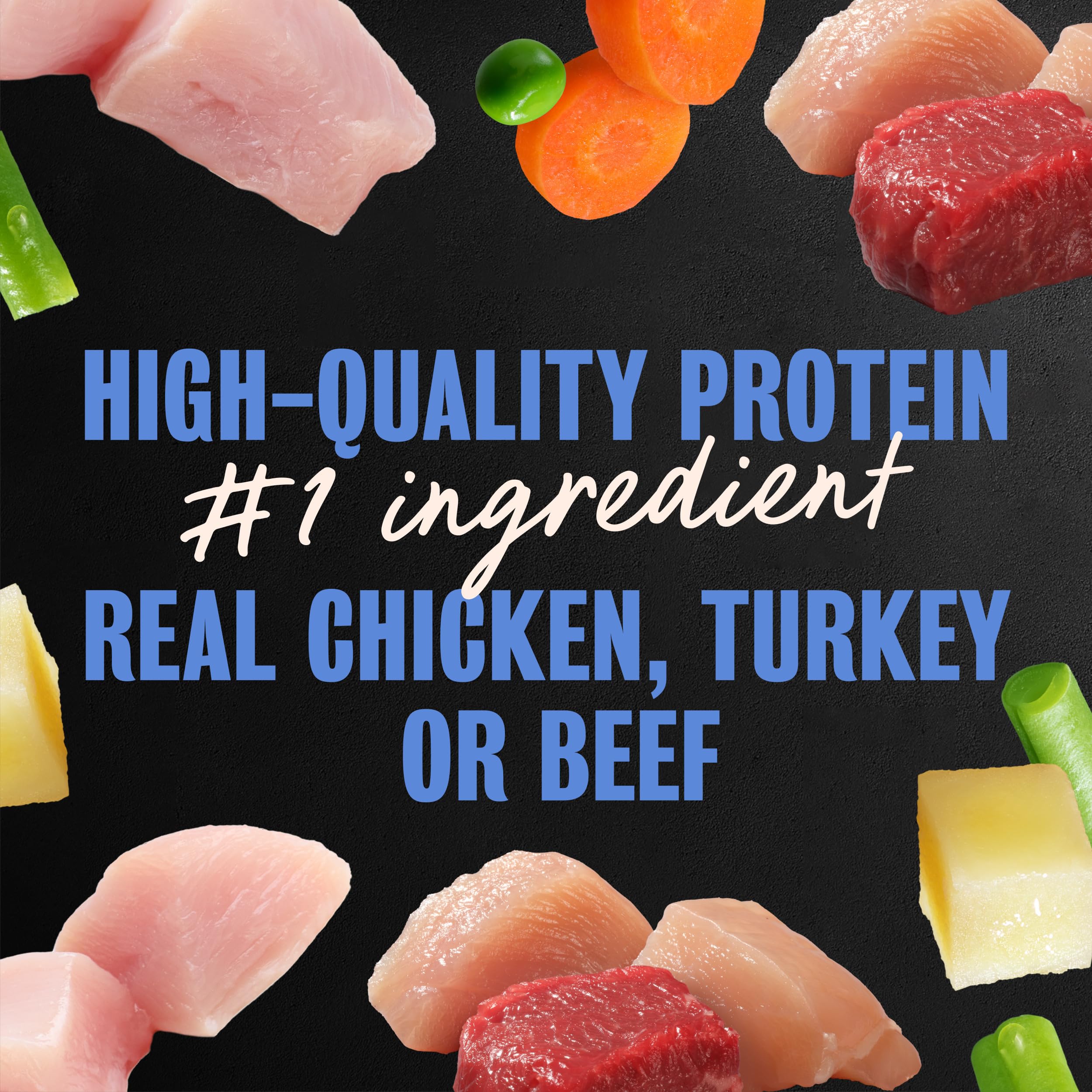 Cesar Home Delights Turkey with Green Beans & Potatoes in sauce tray for balanced meal