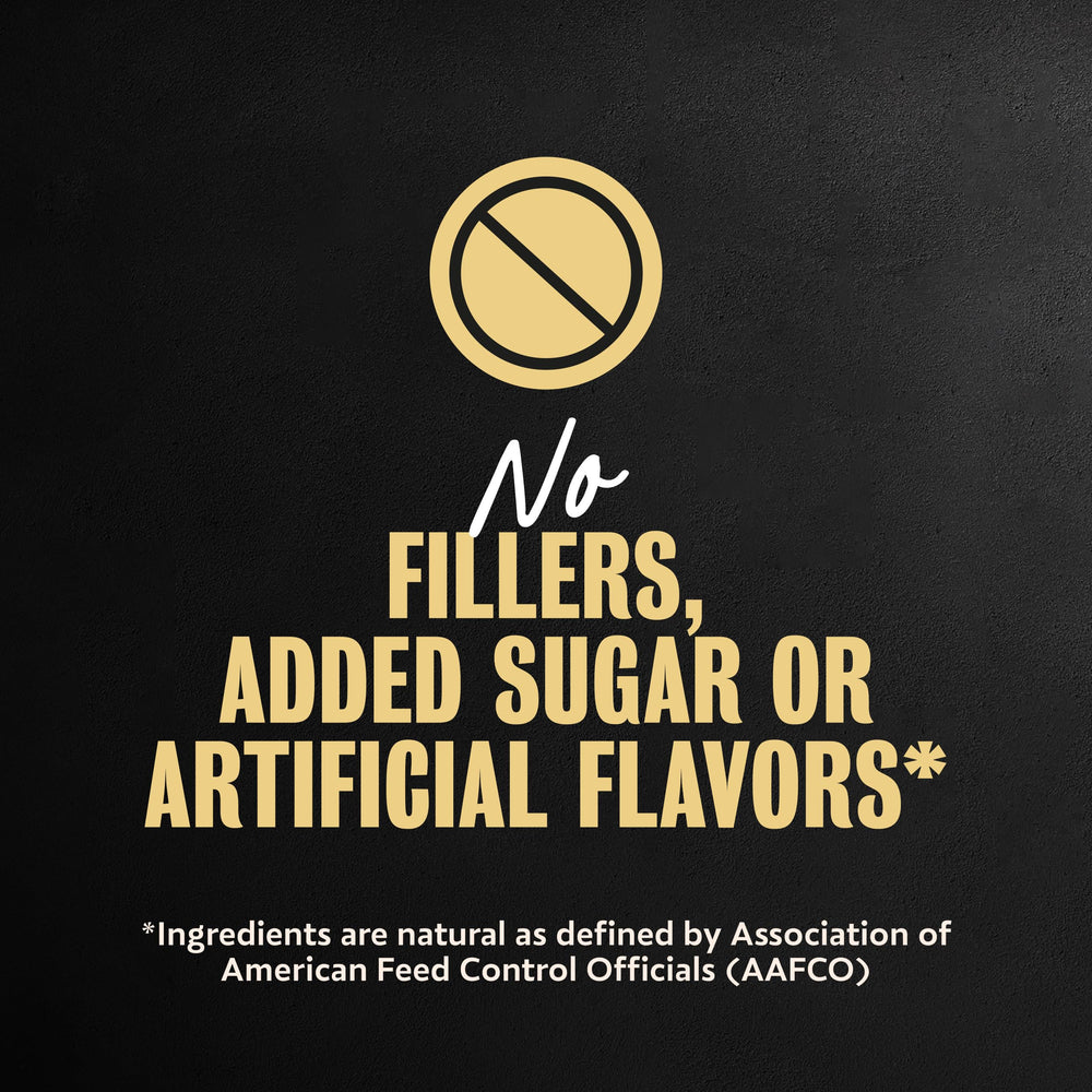 Cesar no fillers or artificial flavors, crafted with natural ingredients.