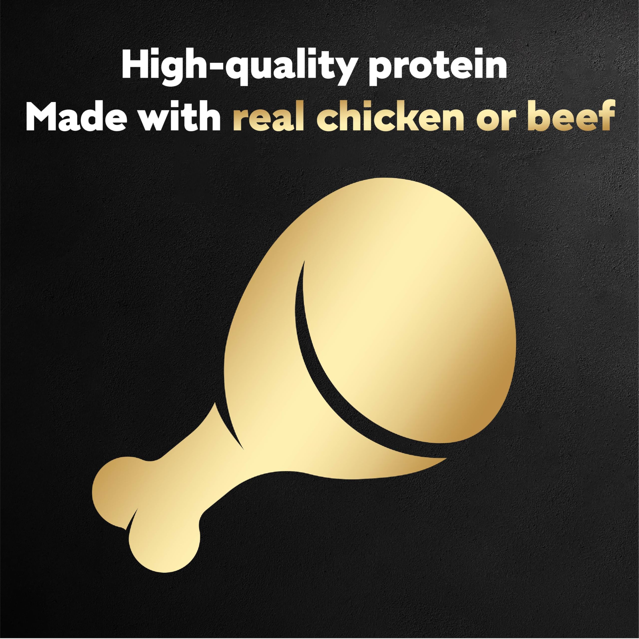Cesar Peel-and-Serve packaging image emphasizes quick, hassle-free mealtime