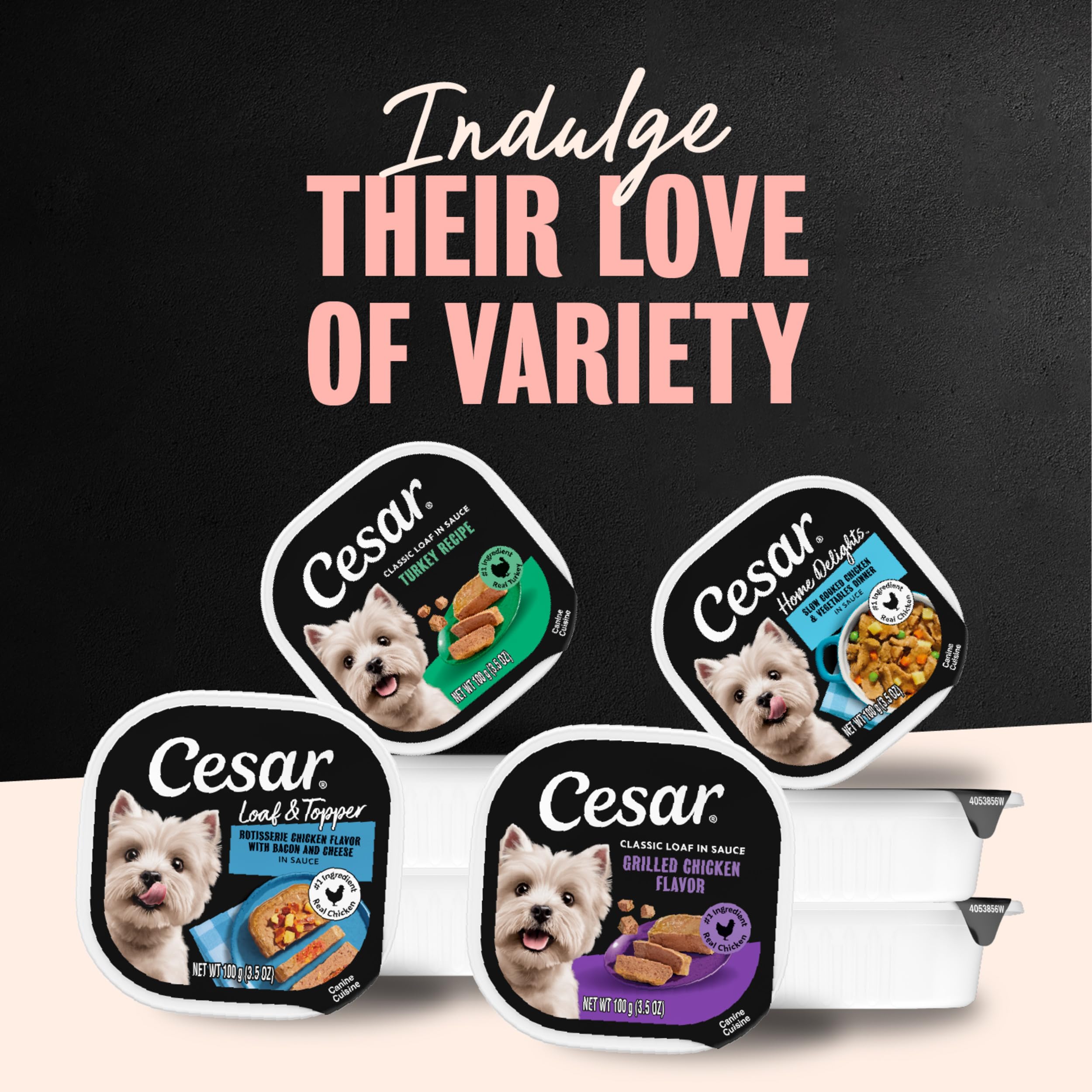 Cesar Poultry Lovers easy-peel trays for quick, mess-free mealtimes