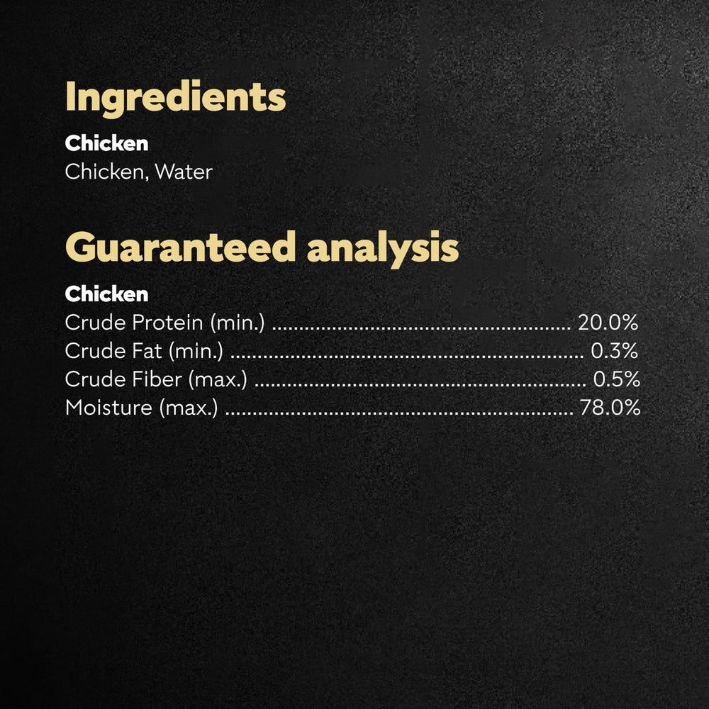 Cesar Simply Crafted no by-products or artificial flavors.