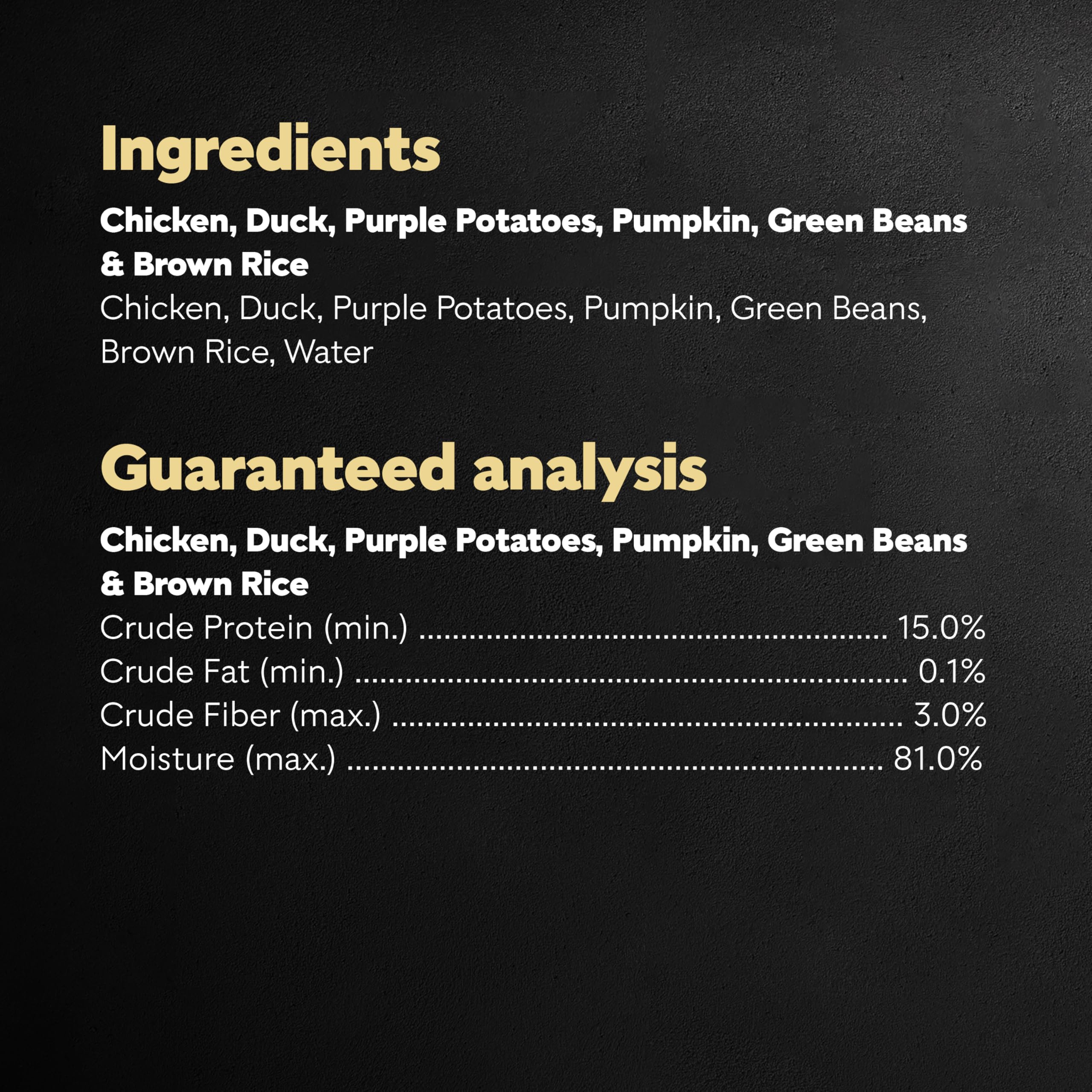 Topper designed to mix with kibble for a complete, flavorful meal
