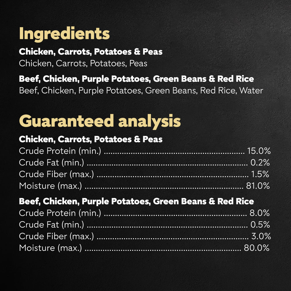 Cesar Simply Crafted red rice topper introduces grain texture and aroma