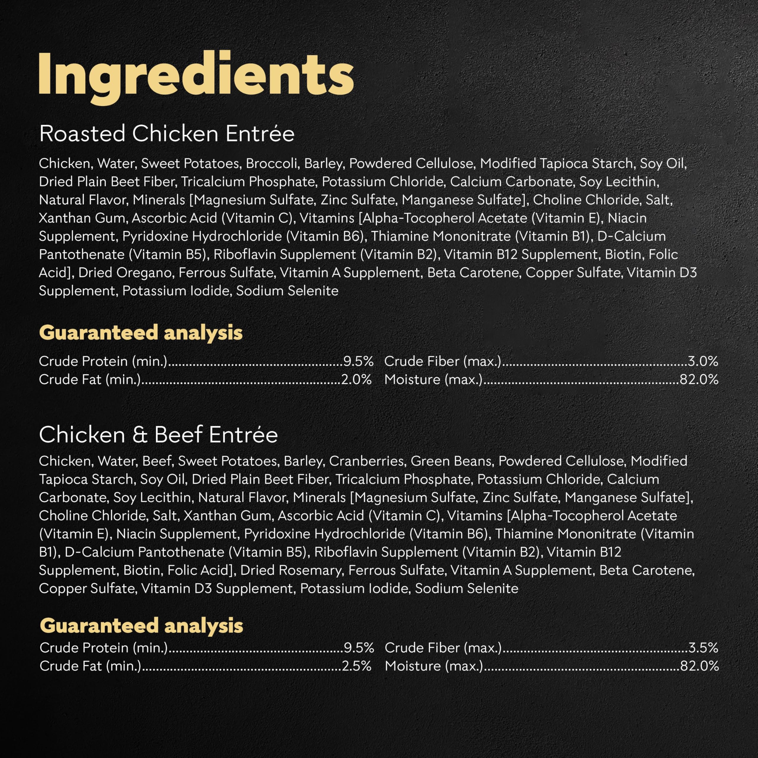 Cesar Warm Bowls packaging highlights no artificial flavors for better taste.