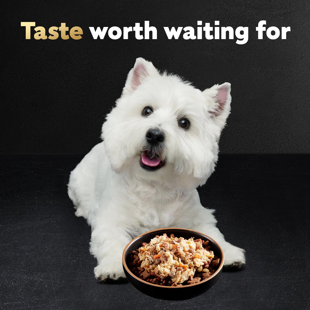 Cesar Wholesome Bowls nutritionally balanced ingredients in bowl