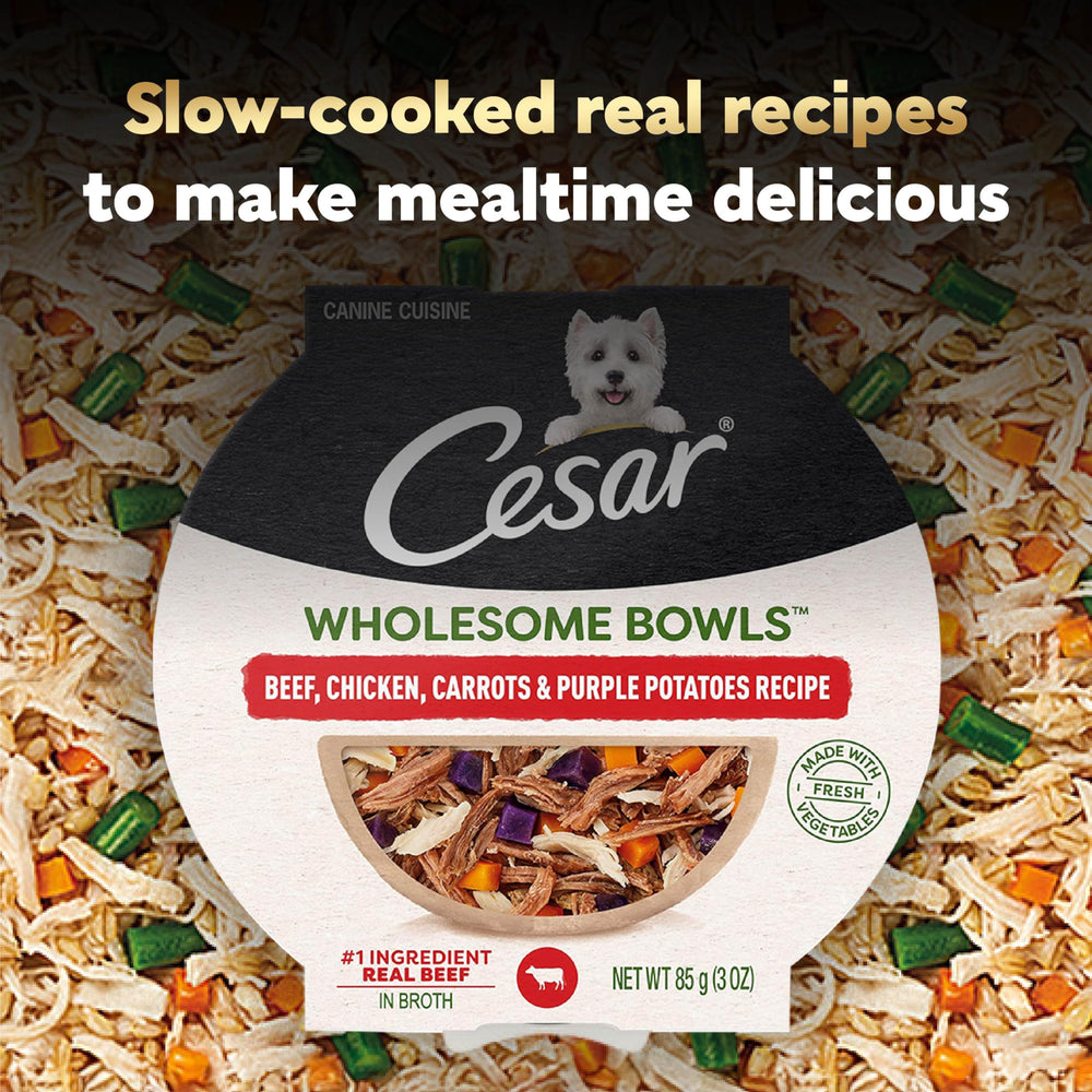 Cesar Wholesome Bowls ready-to-serve bowl perfect as a meal or topper