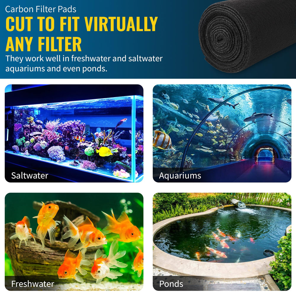 CFS aquarium and pond filter pad replacement for clean water.