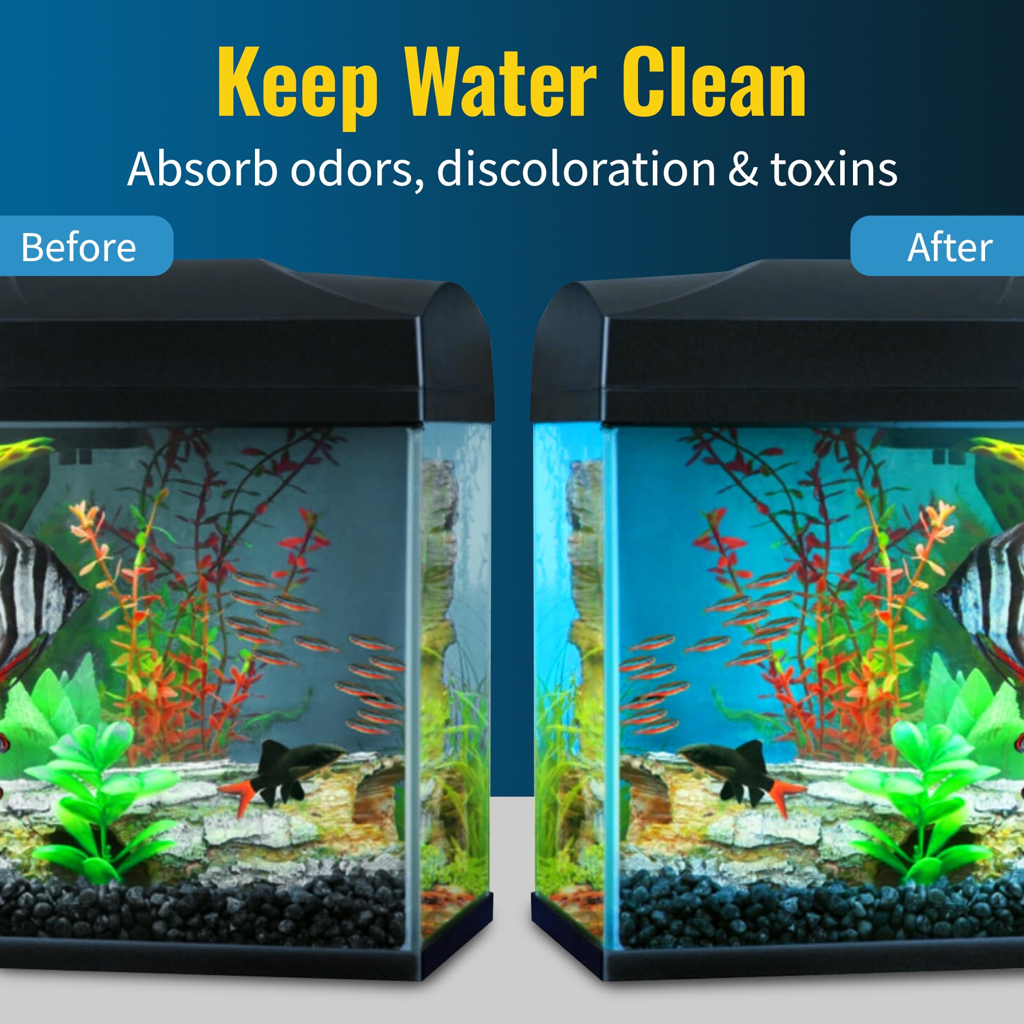CFS durable aquarium filter pad withstands outdoor pond conditions.