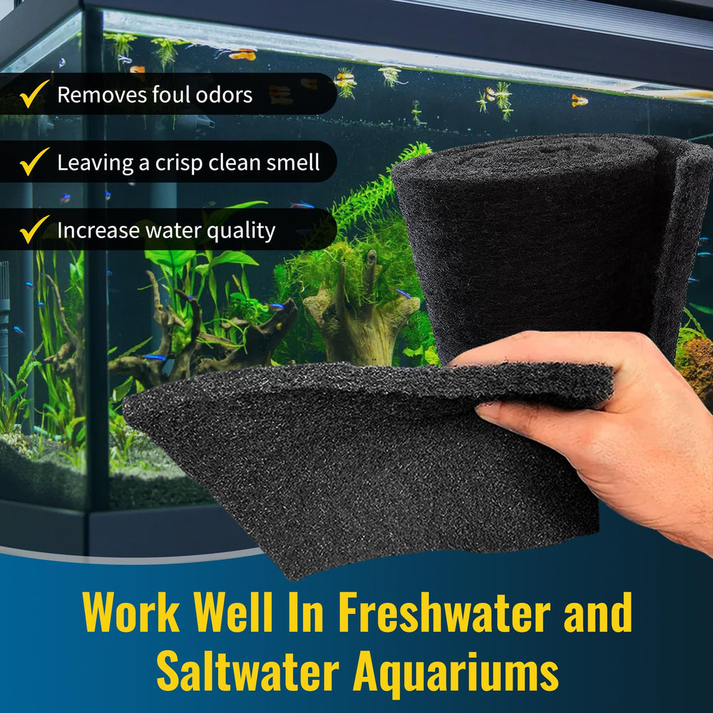 CFS pre-rinse-ready filter pad for quick installation.