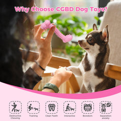 CGBD puppy teething bumps clean teeth and soothe gums