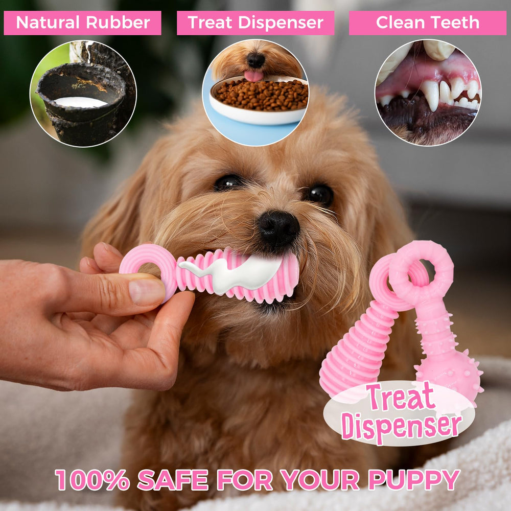 CGBD puppy toys non-toxic rubber safe chews for small dogs