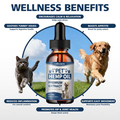 CHANUBITO hemp oil pets treat mix added to snacks for calmness