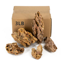 ChaoLeHo Dragon Stone for aquariums adds natural texture and plant-friendly pores.