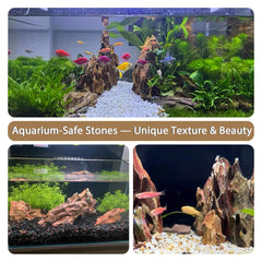 ChaoLeHo Dragon Stone provides a safe, durable habitat for aquatic life and décor.