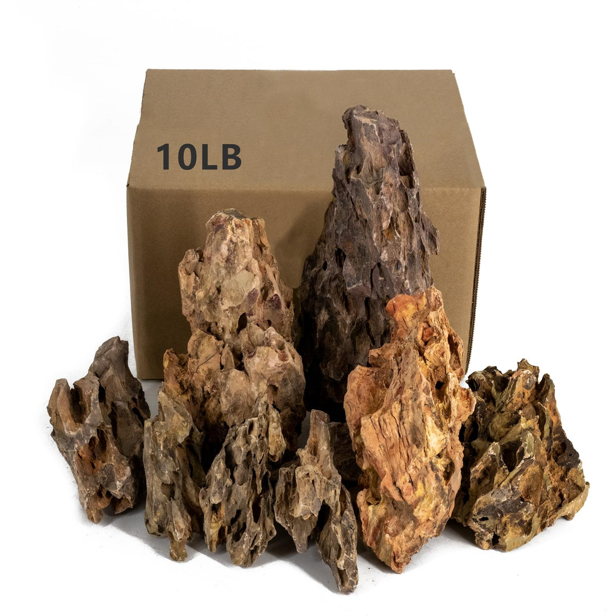 ChaoLeHo Dragon Stone aquascape rock for natural aquarium decor and stable habitats.