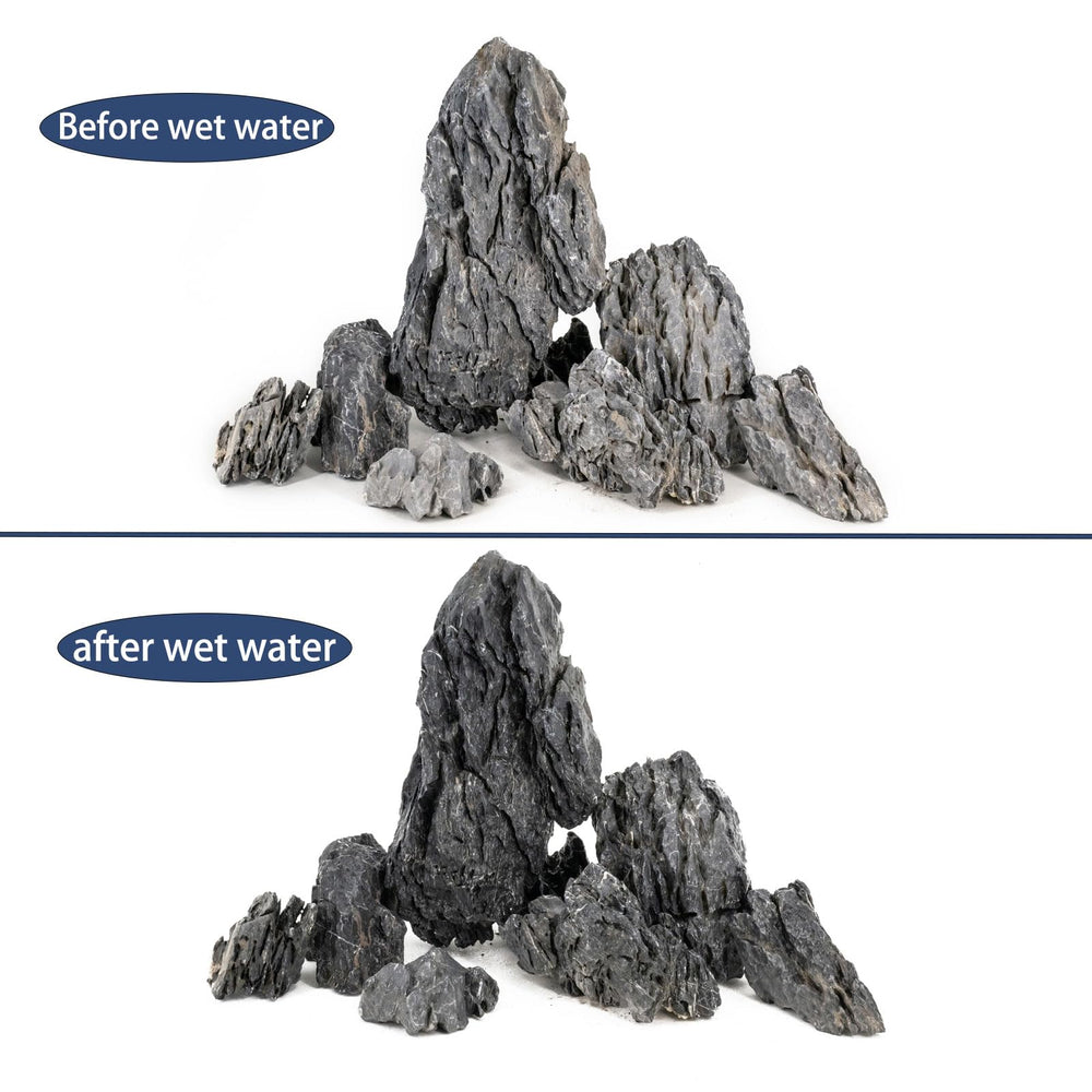 ChaoLeHo Seiryu Stone ideal for aquascape design and landscape layers in aquariums.