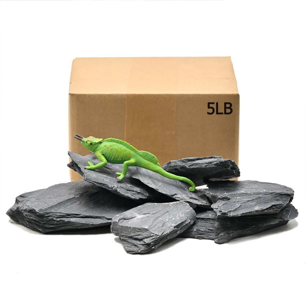 ChaoLeHo slate rocks for aquarium landscapes with natural caves.