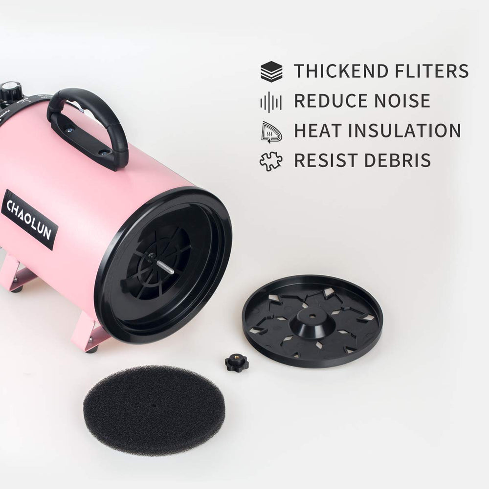 CHAOLUN three-nozzle setup enables precise styling during drying.