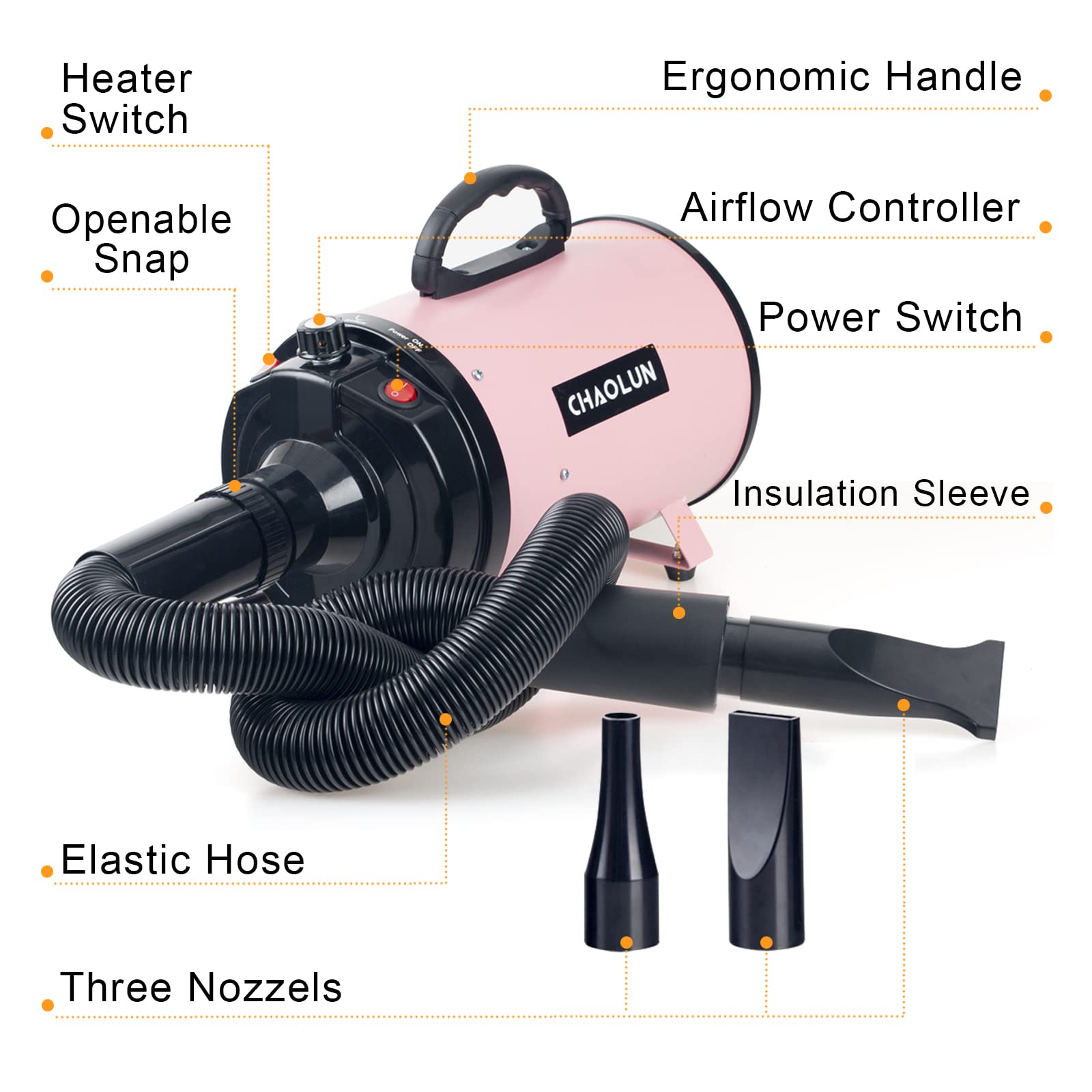 CHAOLUN high-velocity pet dryer in action for efficient drying.