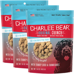 Charlee Bear Original Crunch front pack, ideal for easy daily training rewards on the go.
