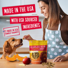 Charlee Bear treats designed for small dogs and puppies during training.