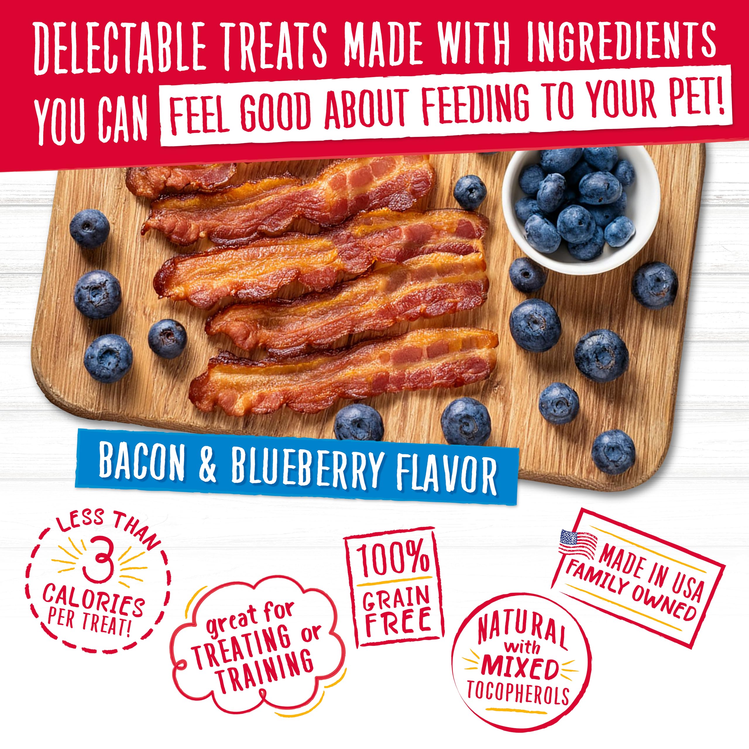 Charlee Bear USA-made dog treats with quality ingredients