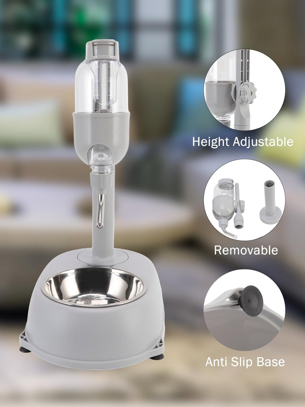 Chazcool 500ml water bottle designed for mess-free hydration.