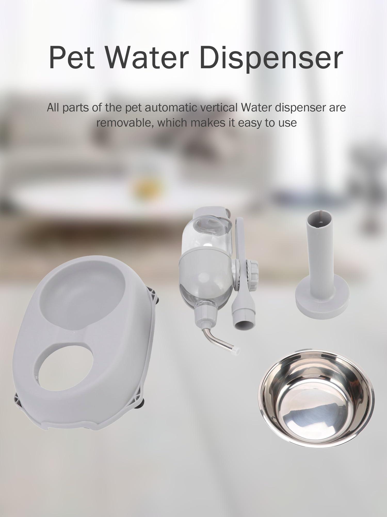 Chazcool dog and cat use-friendly water dispenser in action.