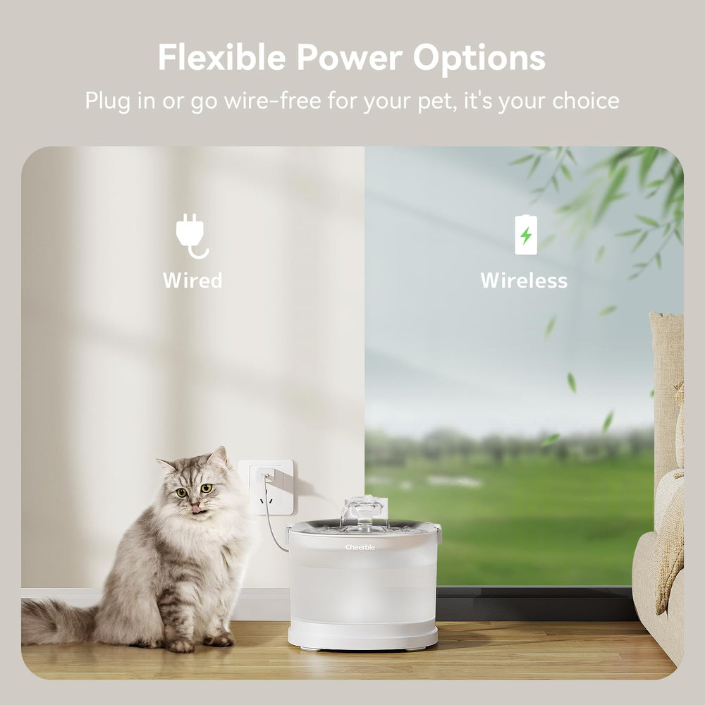 Cheerble Elfin E1+ dual-dispensing mode demonstrated by sensor.