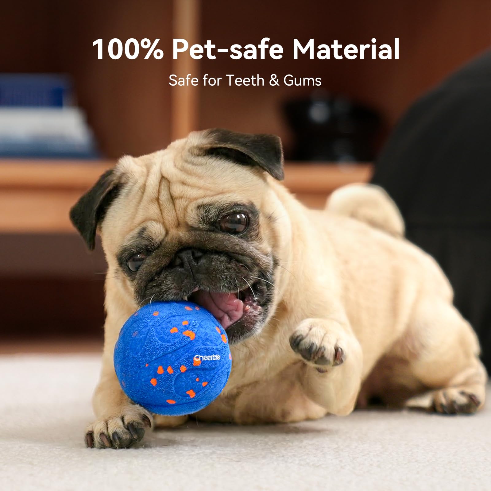 Cheerble Wicked Ball Air Neo IPX7 waterproof for slobbery or outdoor use