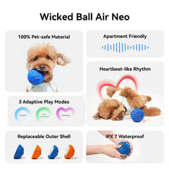 Cheerble Wicked Ball Air Neo playful mode delivers unpredictable bounce for engagement
