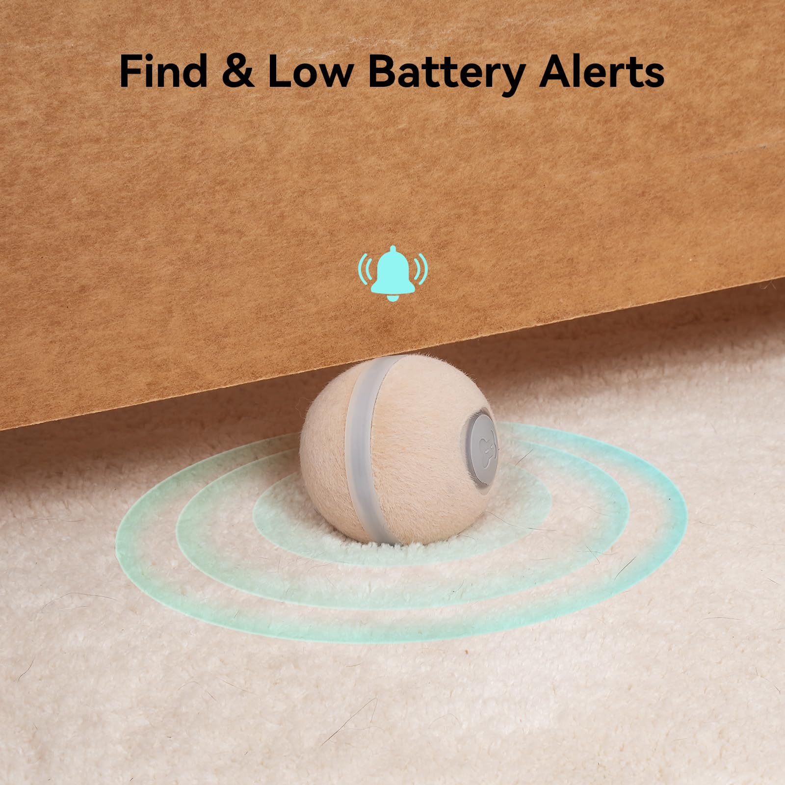 Cheerble Wicked Ball M3 rechargeable battery for cord-free play