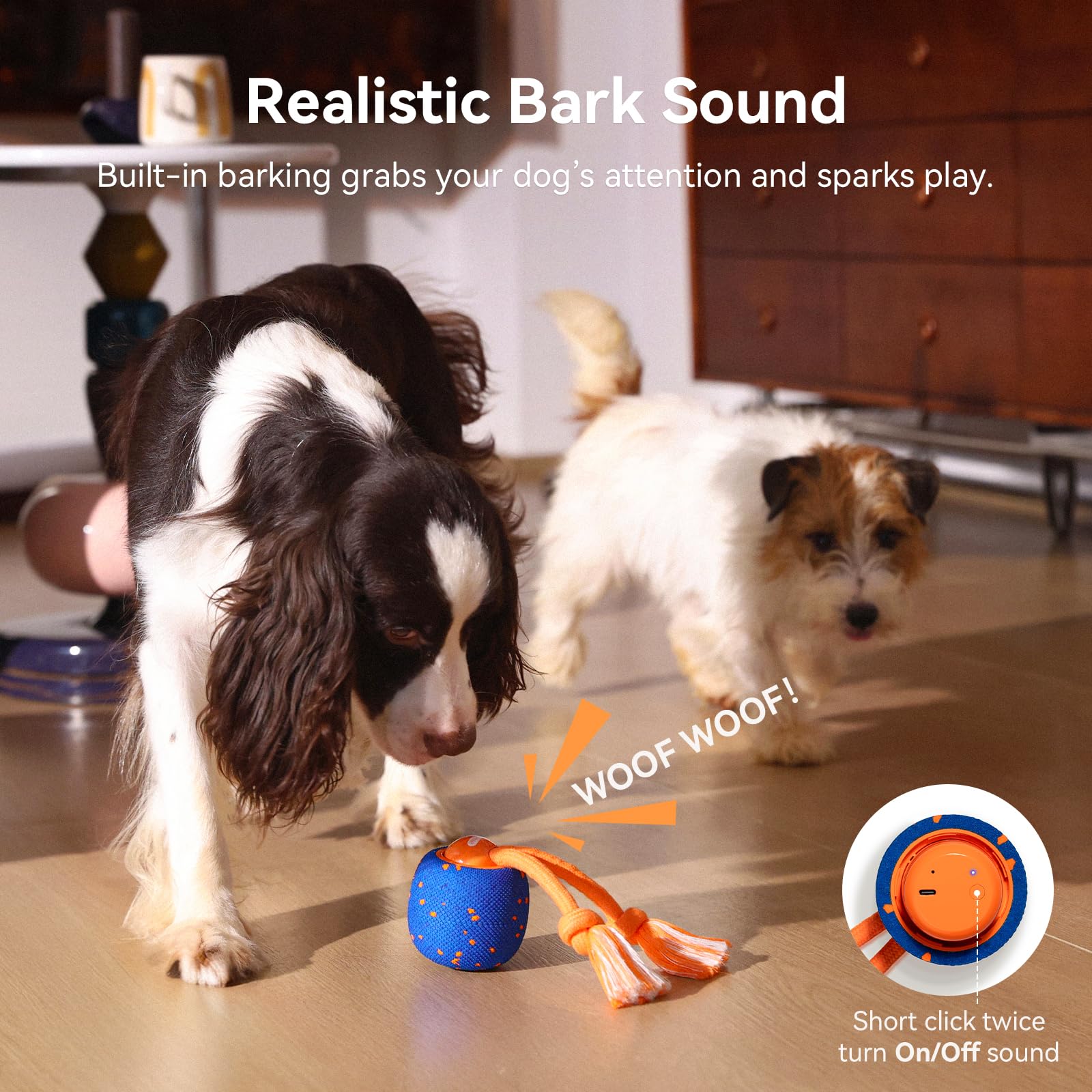 Cheerble Wicked Ball Rolly lightweight E-TPU body for quiet indoor play