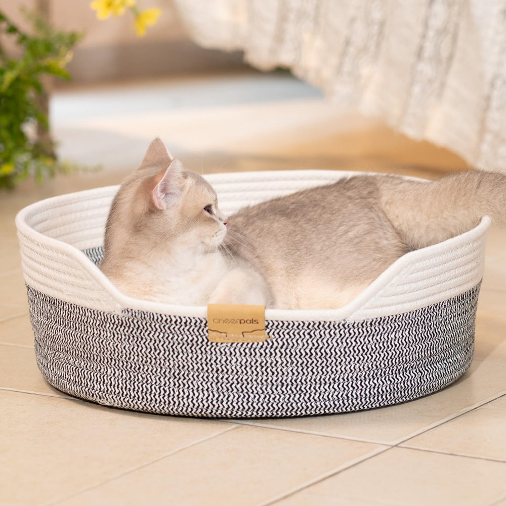 CHEERHOME PETS 18.5 inch bed fits kittens, cats, and small dogs