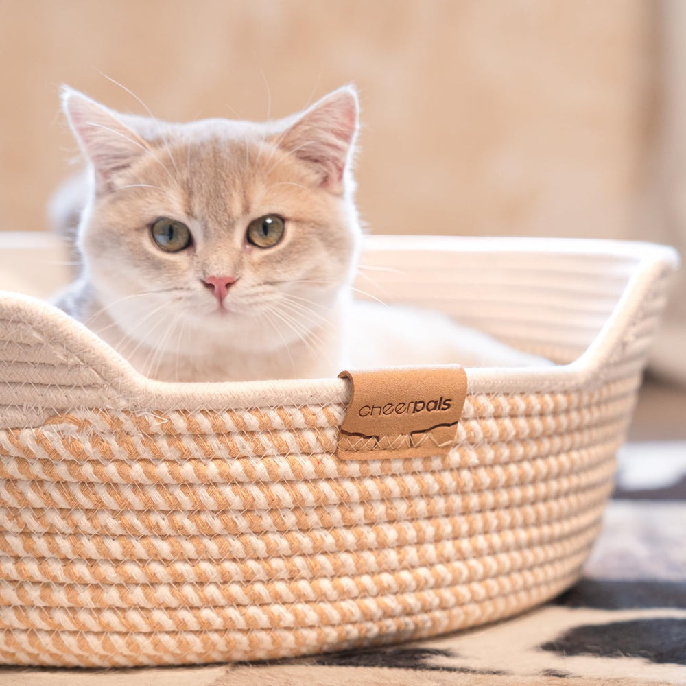 CHEERHOME PETS basket storage-use—organizes toys and accessories.