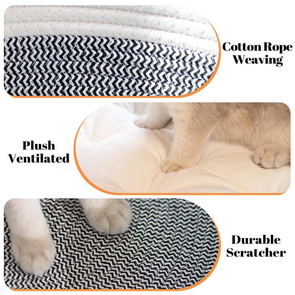 CHEERHOME PETS cushion filled with high-density cotton for plush comfort