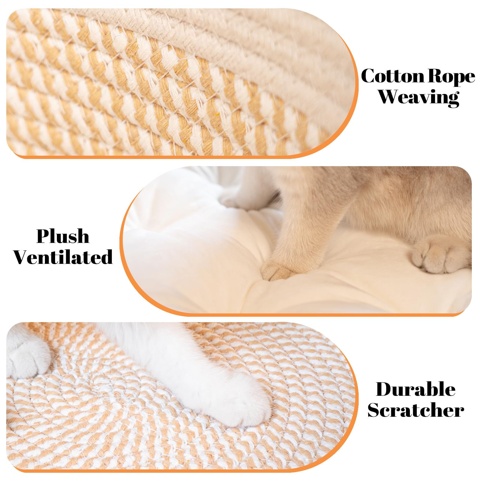 CHEERHOME PETS cushion close-up—soft, high-density filling.