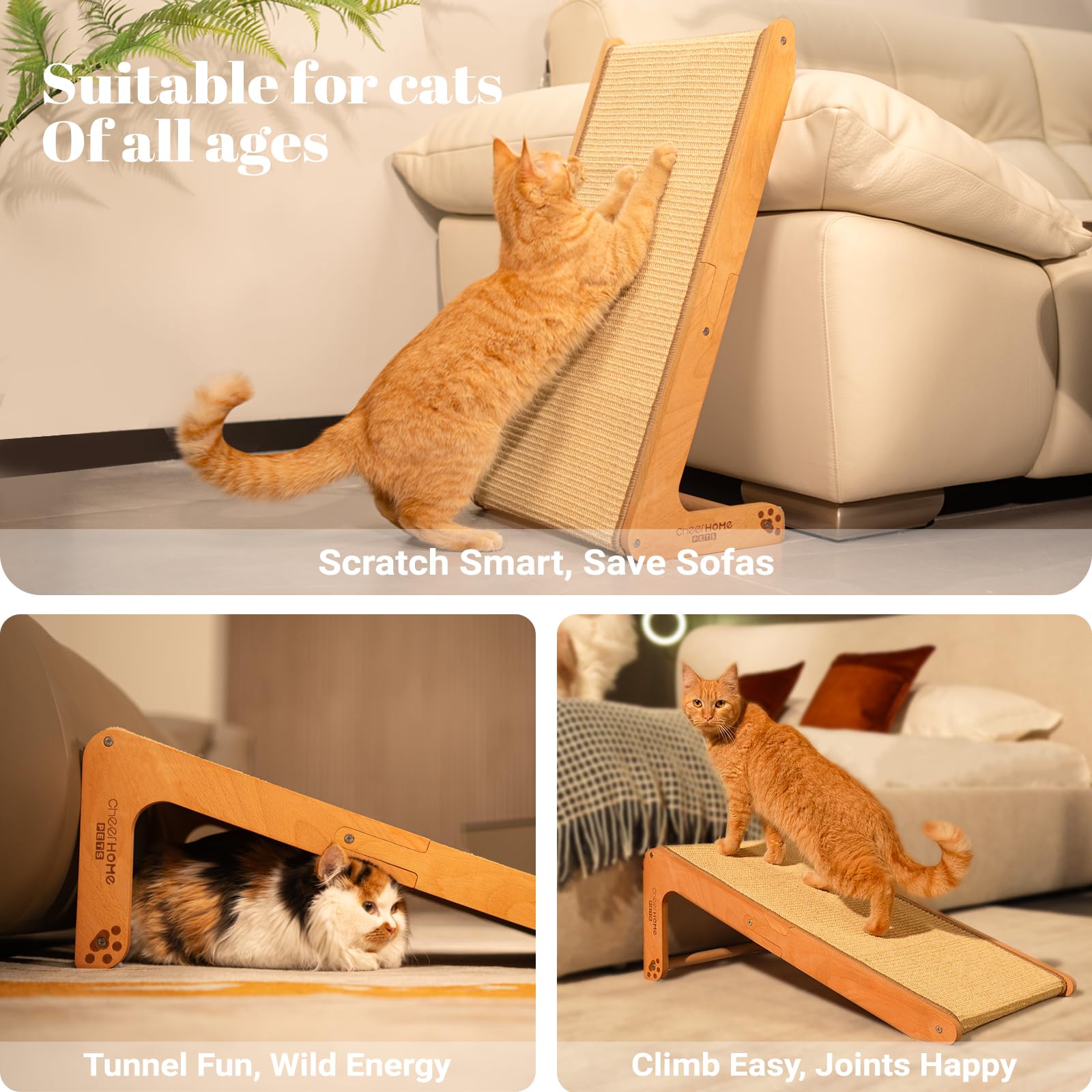 CHEERHOME PETS easy 5-minute assembly with included tools.